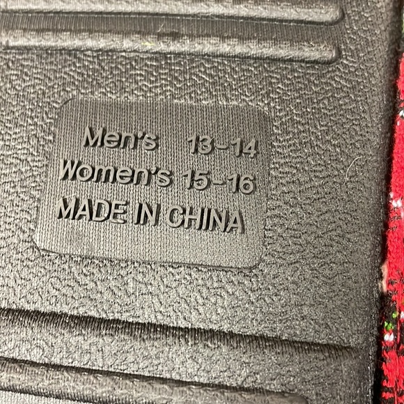 Slide plaid slippers unisex - Picture 7 of 7